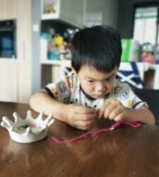 Simple Threading Activities for Young Kids